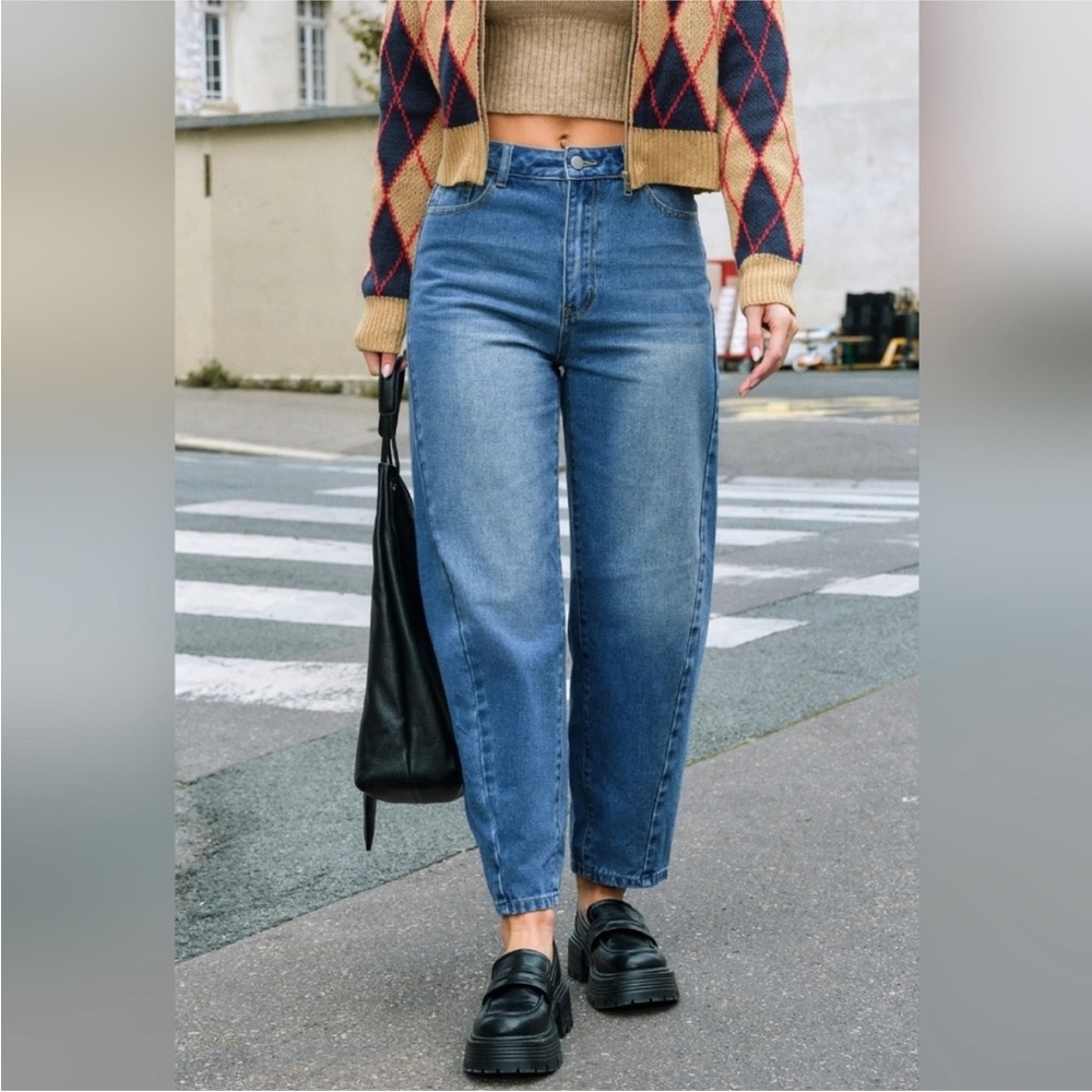 NWT Cupshe Barrel Jeans size Medium